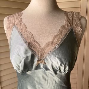 1980's Gilligan & O'Malley Satin Chemise